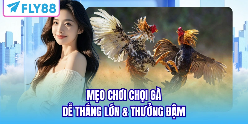 Mẹo chơi chọi gà dễ thắng lớn & thưởng đậm